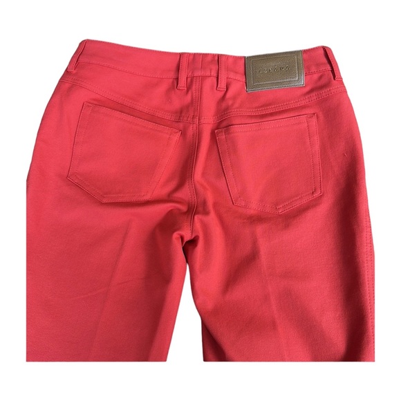 ESCADA tomato red jeans, size 36 EU, VGC - Picture 6 of 14